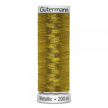 Gutermann metallic 200 m guld