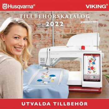 Tillbehörskatalog Husqvarna Viking 2022