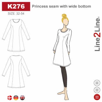 Line2Line mönster k276