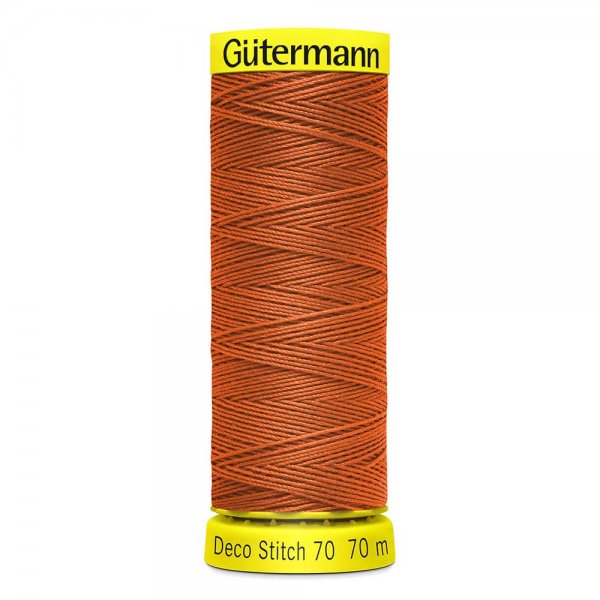 Gutermann Deco Stitch orangebrun